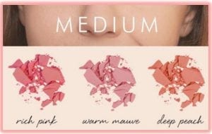 Blush on Medium Skin