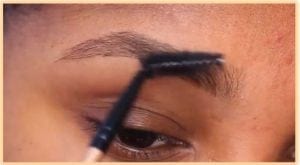 Comb the brows